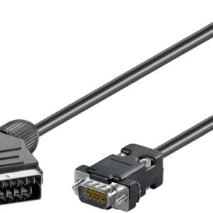 Scart-til-VGA-kabel-adapter