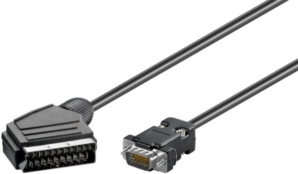 Scart-til-VGA-kabel-adapter