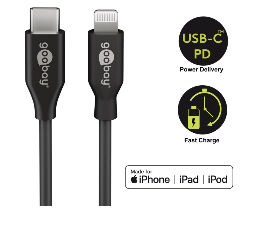 Iphone oplader - USB-C til Lightning kabel 2m Av universe
